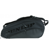 Dunlop Team Thermo 8 Racket Bag (Black/Black)